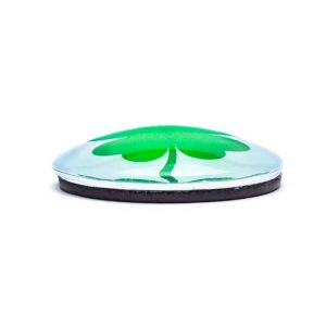 Aimant Trèfle à Quatre Feuilles Vert - 4 cm