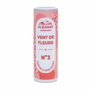Parfum et Soin Biologique Solide Oléanat Parfum N°3 Vent de Fleurs (4,5 grammes)