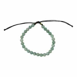 Bracelet en pierre Sawahasa bleue avec pierres précieuses de jade