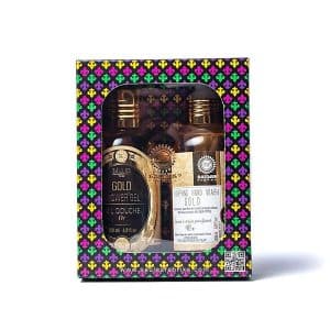 Coffret Cadeau de Luxe Or de Saules Fabrika - Gel Douche et Savon pour les Mains