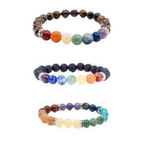 Ensemble de Bracelets 7 Chakras - Lot