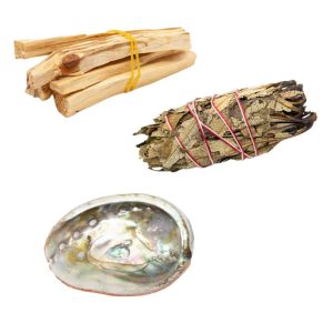 Kit de Nettoyage de Maison avec Yerba Santa Smudge (Moyen) - Ensemble