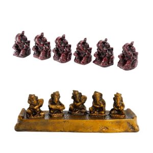 Ensemble de Mini Statues de Ganesha - Lot