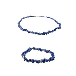 Ensemble de bracelet et collier en Lapis Lazuli - Lot