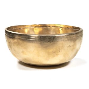 Bol chantant en bronze fait main Chö-pa 475-525g