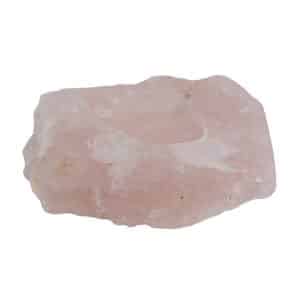 Porte-bougie en quartz rose brut