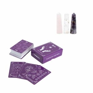 Ensemble de Tarot Spiru avec Obélisques du Triangle d'Or - Pack