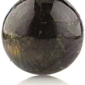 Boule de pierre précieuse en labradorite pour la confiance en soi et la créativité