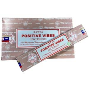 Satya Vibes Positives Encens 15 Grammes Boîte 12 Paquets