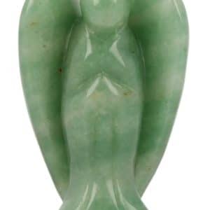 Statue d'Ange en Aventurine Verte