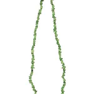 Collier en tsavorite avec pierres éclatées de 5 à 10 mm