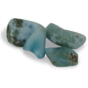 Larimar Pierre Roulée Semi-Polie 25 Grammes