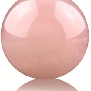 Boule de Pierre Précieuse Quartz Rose - Amour Harmonie Créativité 20mm