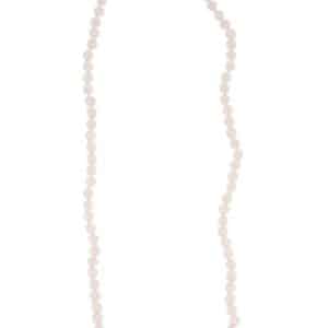 Collier en perles de quartz rose 80 cm Amour et Sensibilité