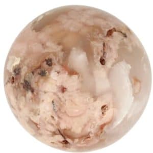 Boule d'Agate Fleur Unique et Protectrice