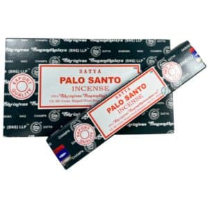 Satya Palo Santo Encens 15 Grammes 12 Pièces dans Boîte