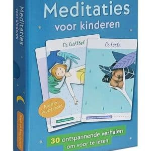 Livre et jeu de cartes de méditations pour enfants pour le calme et la détente