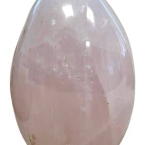 Sculpture en quartz rose 900 - 1100 grammes entièrement polie