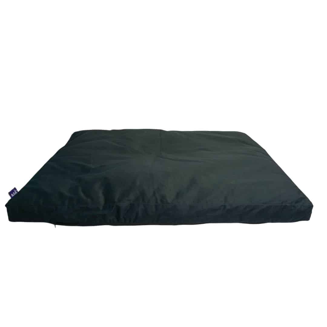 Tapis de Méditation (Futon) Noir - 86 x 66 x 6 cm - avec Housse Intérieure