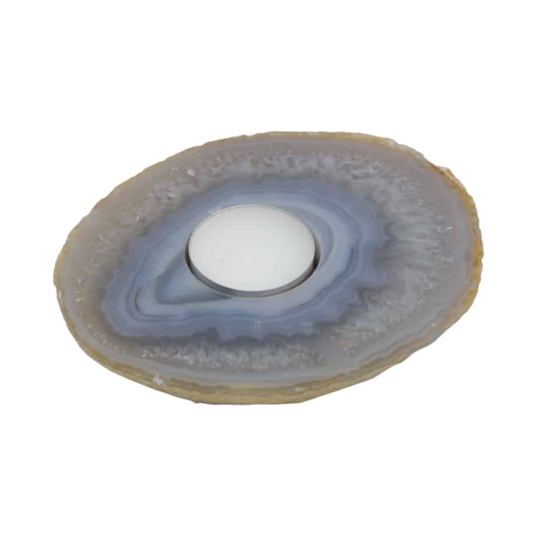 Porte-Bougie Agate (environ 300 ~ 600 grammes)